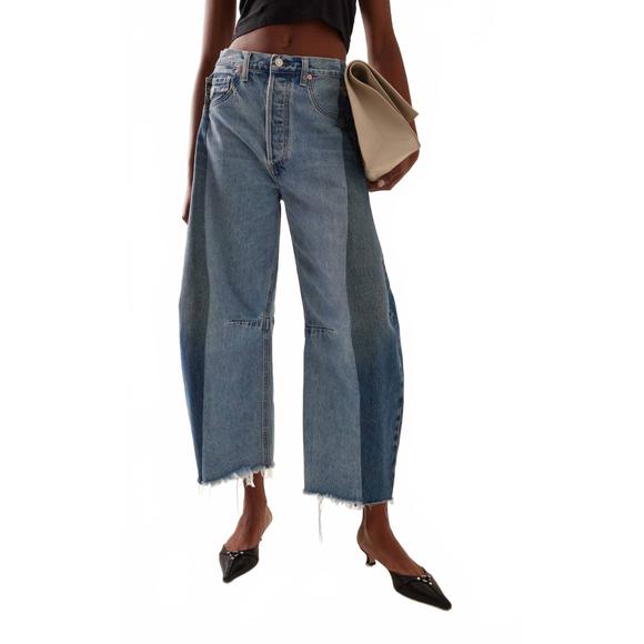 CITIZENS OF HUMANITY Denim - NEW CITIZENS OF HUMANITY pieced horseshoe jeans in color fracture